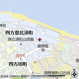 富山県富山市四方東野割町53周辺の地図