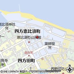 富山県富山市四方恵比須町75周辺の地図