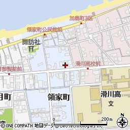 富山県滑川市領家町121周辺の地図