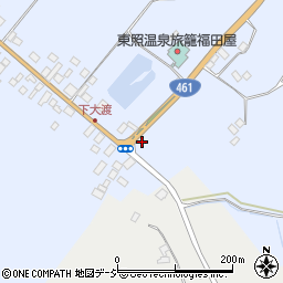 栃木県日光市大渡433周辺の地図