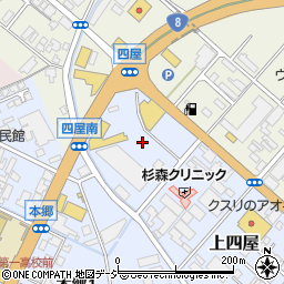 富山県高岡市上四屋4周辺の地図