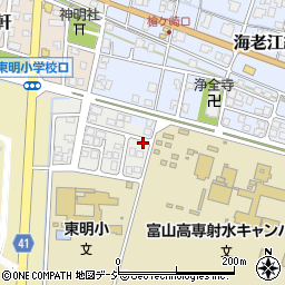 富山県射水市海老江七軒1368周辺の地図
