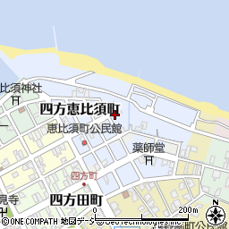 富山県富山市四方恵比須町61周辺の地図