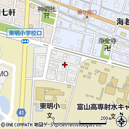 富山県射水市海老江七軒1357周辺の地図