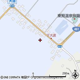 栃木県日光市大渡393周辺の地図