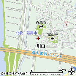 富山県射水市川口874周辺の地図