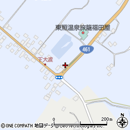 栃木県日光市大渡435周辺の地図