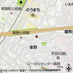 富山県高岡市角106-6周辺の地図