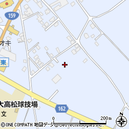 石川県かほく市高松（ミ）周辺の地図