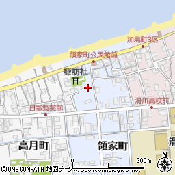 富山県滑川市領家町404周辺の地図