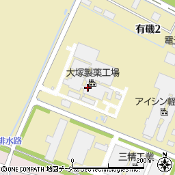 大塚製薬工場富山工場周辺の地図