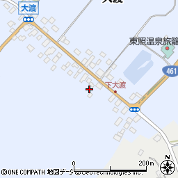 栃木県日光市大渡398周辺の地図