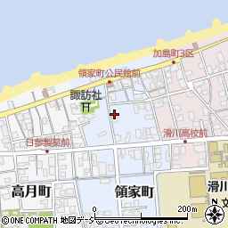 富山県滑川市領家町418周辺の地図