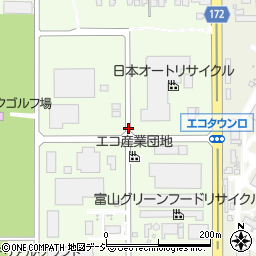 富山県富山市松浦町周辺の地図
