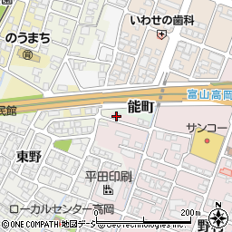 日本海システム設備周辺の地図