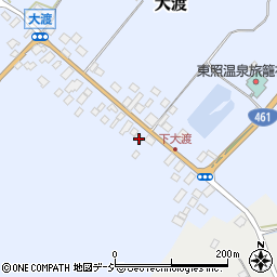 栃木県日光市大渡397周辺の地図
