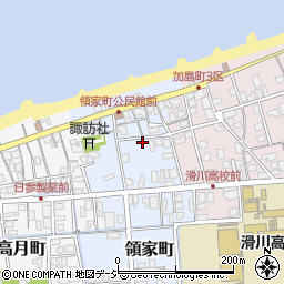 富山県滑川市領家町143周辺の地図