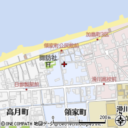 富山県滑川市領家町415周辺の地図