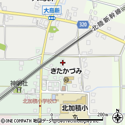 富山県滑川市中塚439-3周辺の地図