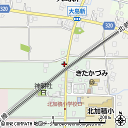 富山県滑川市中塚465周辺の地図