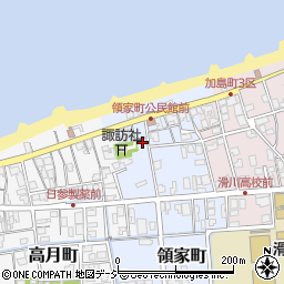 富山県滑川市領家町399周辺の地図