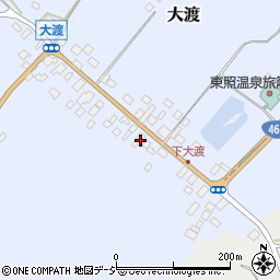 栃木県日光市大渡394周辺の地図