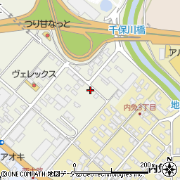 柴田・着色所周辺の地図