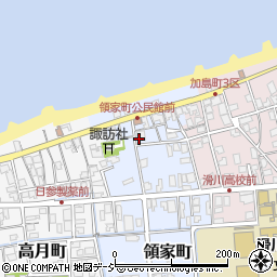 富山県滑川市領家町413周辺の地図