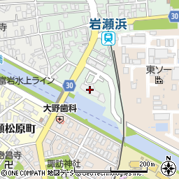 岩瀬カナル会館周辺の地図