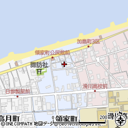 富山県滑川市領家町431周辺の地図