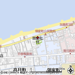 富山県滑川市領家町389周辺の地図