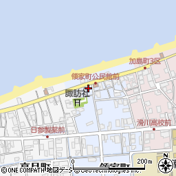 富山県滑川市領家町394周辺の地図