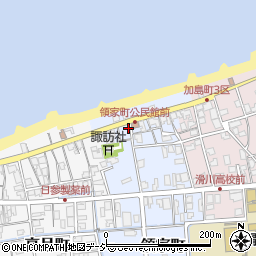 富山県滑川市領家町395周辺の地図