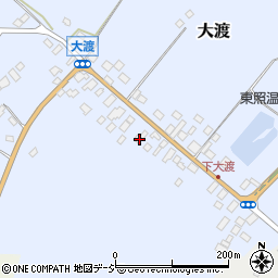 栃木県日光市大渡391-1周辺の地図