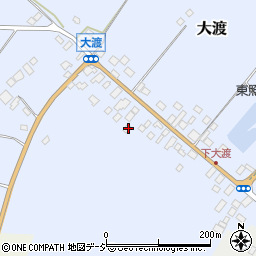栃木県日光市大渡89周辺の地図
