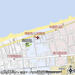 富山県滑川市領家町411周辺の地図