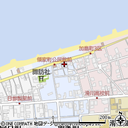富山県滑川市領家町438周辺の地図