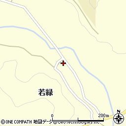 石川県かほく市若緑（ヘ）周辺の地図