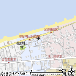 富山県滑川市領家町441周辺の地図