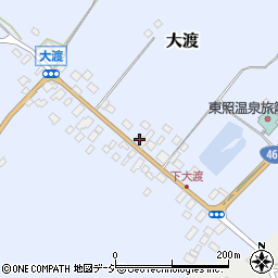 栃木県日光市大渡449周辺の地図