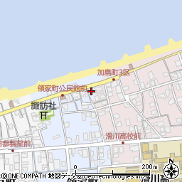 富山県滑川市領家町450周辺の地図