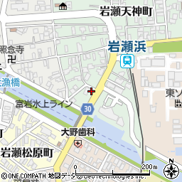 富山県富山市岩瀬天神町3周辺の地図