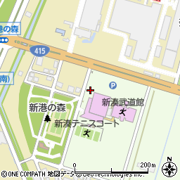 新湊アイシン軽金属﻿スポーツセンター前﻿(新湊総合体育館前)周辺の地図