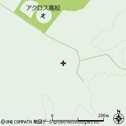 石川県かほく市内高松ホ周辺の地図