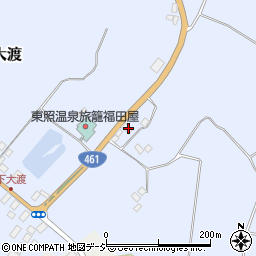 栃木県日光市大渡656周辺の地図