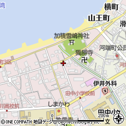 加島町二区公民館周辺の地図