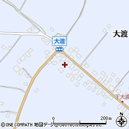 栃木県日光市大渡381周辺の地図