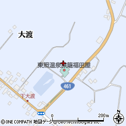 栃木県日光市大渡643-1周辺の地図