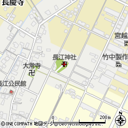 長江神社周辺の地図