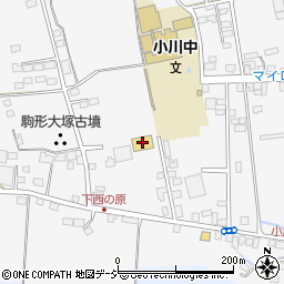 コメリハード＆グリーン小川店周辺の地図